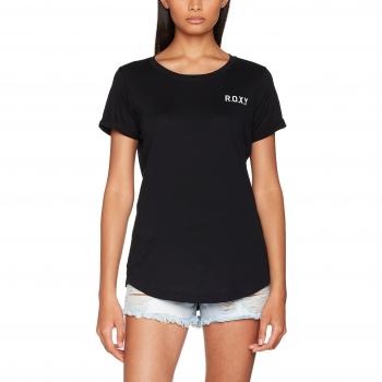 Camiseta Roxy Electric Feel, Mujer, Negro (Anthracite Solid), M