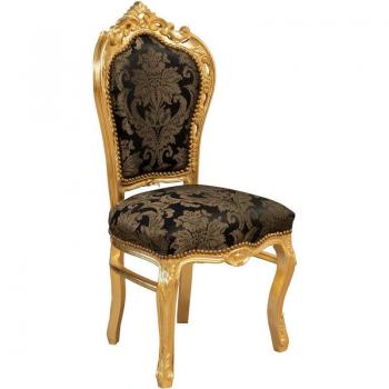 Louis XVI Style Padded Living Room Chair