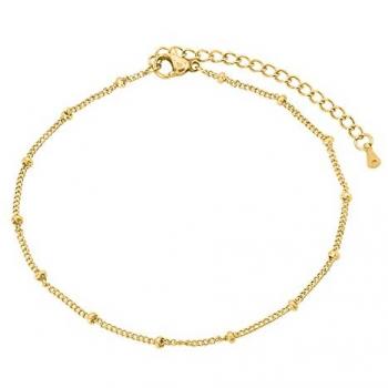Heideman Armband Pixie goldfarben mit kleinen Perlen