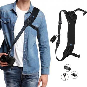 Sangle d'épaule anti-dérapante pour appareil photo Canon EOS 7D 5D 5D2 5D3 650D 60D