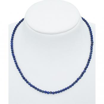 Goldene Farbstein Halskette mit Lapislazuli