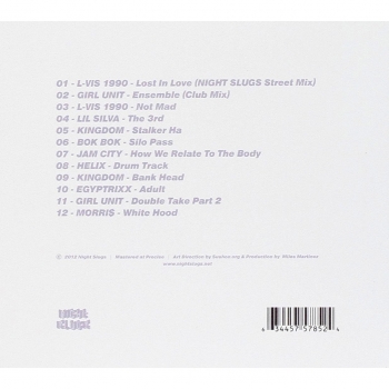 CD VARIOUS - Night Slugs Allstars Volume 2 NSAS002 Night Slugs 2013 UK Dance & Electronica