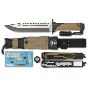 Faca Tática RUI I Série Energia Thunder Mango ABS 20cm 5,5mm