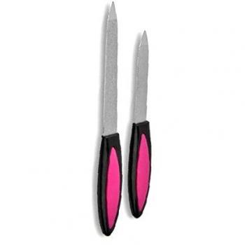 Aurore Beaute - Manucure 2 limes à ongles saphirs (métal)
