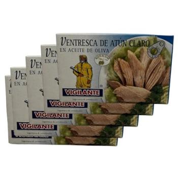 Atún Claro en Aceite de Oliva - Ventresca Pack 5