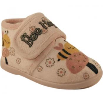 Calzado de paseo para casa Dama Vul Ladi, beige, talla niña (número 4110-140)