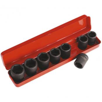 Sealey 9-piece 3/4 drive hexagon impact socket set