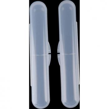 Support transparent pour cuillères de voyage en silicone