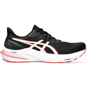 ASICS GT‑2000 12 Zapatilla Estabilidad Hombres Negro/Blanco