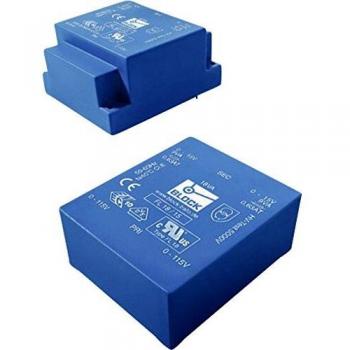 Transformateur de montage en surface FL 8/6, 2 x 115 V / 2 x 6 V AC, 8 VA