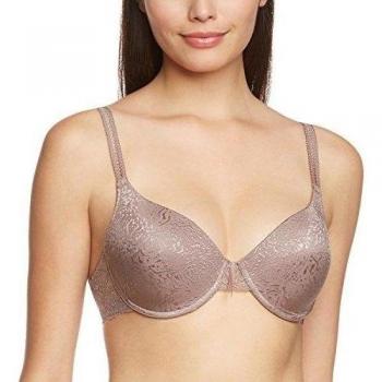 Sassa Bügel-Bh M Push Up Einlage - Sujetador para mujer, color braun