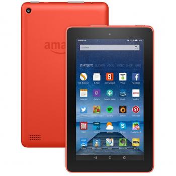 Amazon Fire Tablet 17,7 cm Display, 8 GB, WLAN, Orange – Aktionspreis