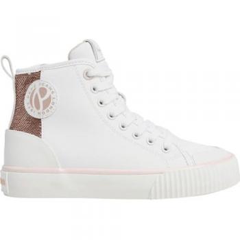 Pepe Jeans PGS30608 - Zapatillas Ottis Young blancas para niña