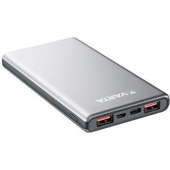 VARTA Fast Energy Powerbank 10000mAh met Micro USB en 2x USB A