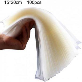 100Pcs Plastic Vacuum Storage Bags
