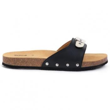 Scholl Pescura Flat Cork 2 Femminile Nero/Bianco Off 41