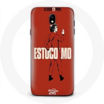 Protezione Elegante Samsung Galaxy J7 2017 Edge “La Casa de Papel” Estocolmo