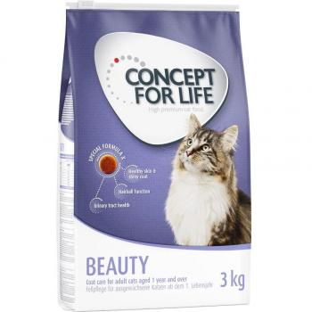 3x3kg Beauty Adult Concept for Life - Croquettes pour Chat