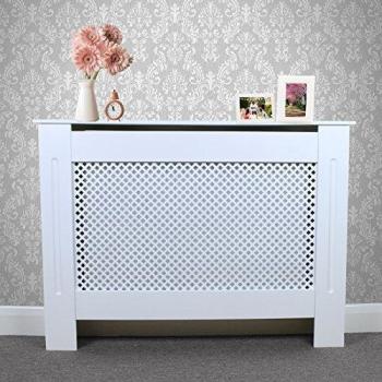 Copertura MDF Bianco 1115mm per Termosifone