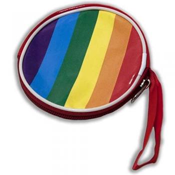 Runde LGBT-Flaggen Geldbörse