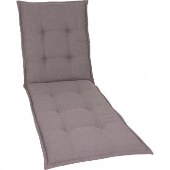 GoDE PremiumLiegenauflage – Garten & Balkon (Taupe)