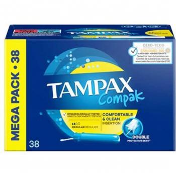 Tampax Compak Tampón Regular 38uds