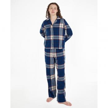 Pijama de franela peinada Tommy Hilfiger