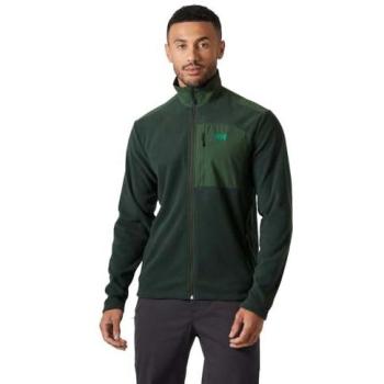Dark Jungle Block Fleece Jacket for Men, Size S – Helly Hansen