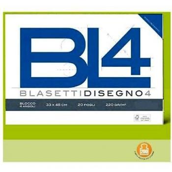 Blasetti Rude Papier de Croquis BL4 – 20 Pages