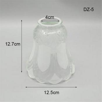 Couvercle de lampe suspendue en verre cognac