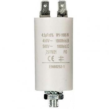 Nedis Condensateur 4.5µF / 450V + Cosses de démarrage 4,5µF