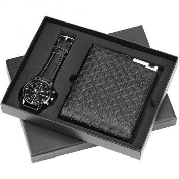 Set Reloj y Carteras Luminoso Masculino
