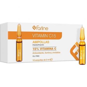Farline Vitamin C15, 10 ampollas