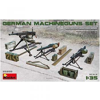 Miniart 1/35th Scale German Machineguns Set No. 35250 - Box is worn