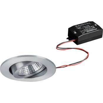 BRUMBERG LED-Einbaustrahler 38° rund alu 2.700K