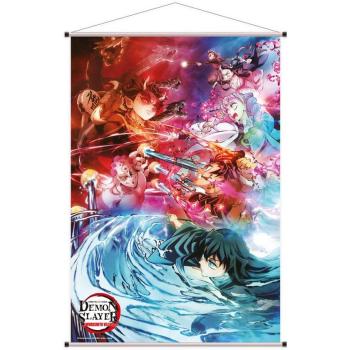 Póster de tela Demon Slayer: Swordsmith Village Arc Ver. B 60 x 90 cm