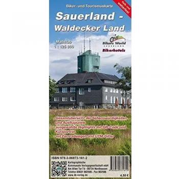 Sauerland - Waldecker Land 1:125 000