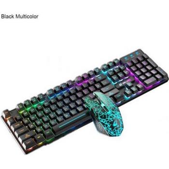 T3 Wireless Rechargeable Colorful Gaming Keyboard and Mouse Combo