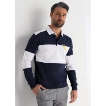Polo Casual Algodón con Logo Bordado 3D – V&L Marino
