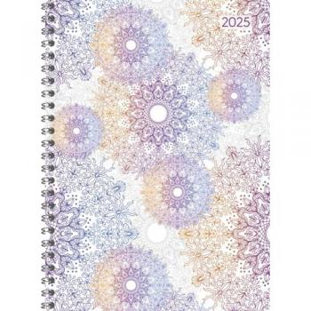 Ladytimer Ringbuch Hummingbird 2025 - A5 Kalender für Schüler mit 128 Seiten