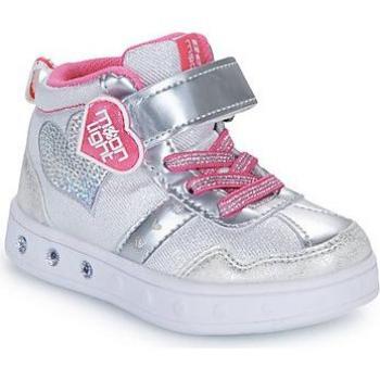 BEPPI Silver High-Top Sneakers for Girls
