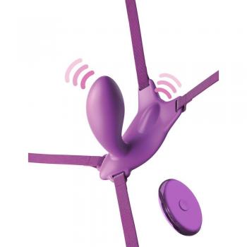 Vibro-String “Ultimate G-Spot Butterfly Strap-On” mit Fernbedienung