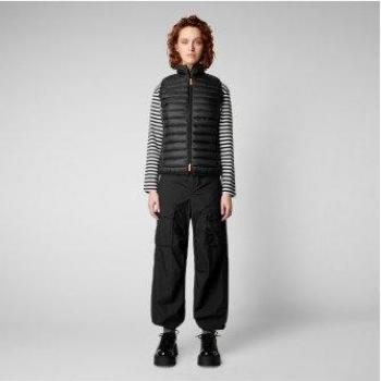 Chaleco Mujer Charlotte en Color Oscuro – Save The Duck