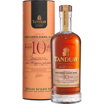 Tanduay Dark Reserve 10 Jahre – Premium Geschenkset