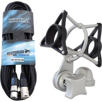 Samson SP02 Mikrofonständer mit XLR-Kabel