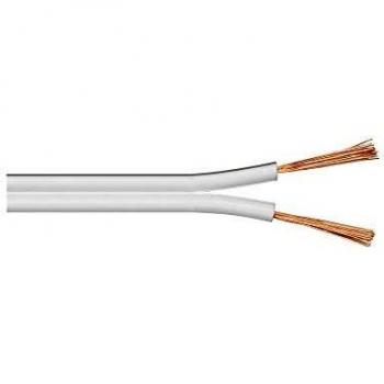 GOOBAY 15113 - Loudspeaker cable 2x0,75mm² , 25 m white CU