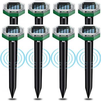 IP65 UltraWave Mole Repeller 8-Unit
