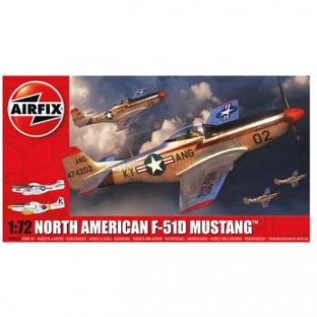 Airfix North American F51D Mustang 1/72 Scale