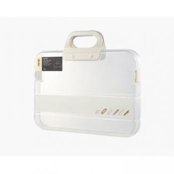 SKYSONIC A4 Transparent Locking File Folder