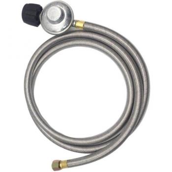 Earth Star 6FT Stainless Steel Braided Tube for Gas Oven Heater